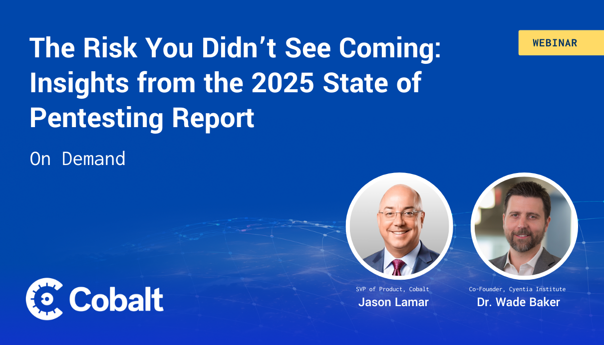 Cover Image: The Risk You Didn’t See Coming: Insights from the 2025 State of Pentesting Report