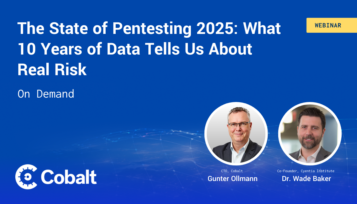State of Pentesting 2025 cover image 